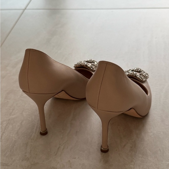 Manila Blahnik Nude Heels - Picture 12 of 12